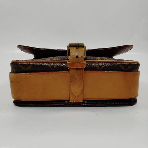 Authentic Louis Vuitton Cartouchiere MM Monogram Shoulder Bag LCMON304-112025 - Picture 5 of 9